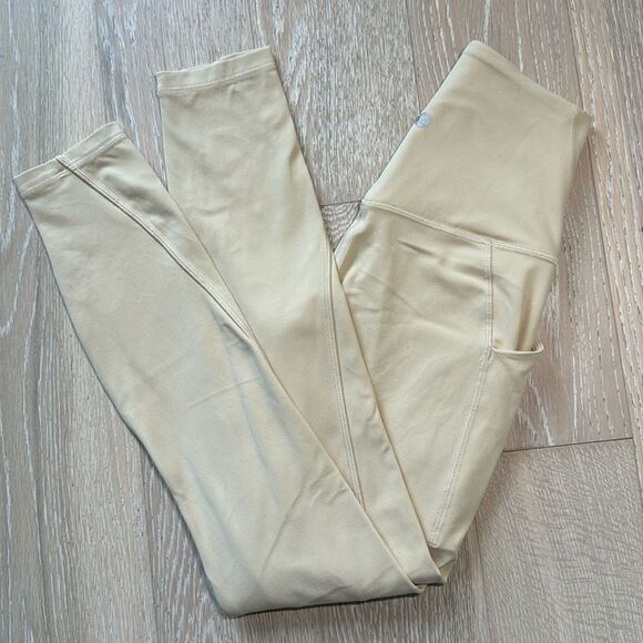 lululemon Align High-Rise Legging with Pockets 25" Double-Lined Prosecco Sz2 - Picture 1 of 13